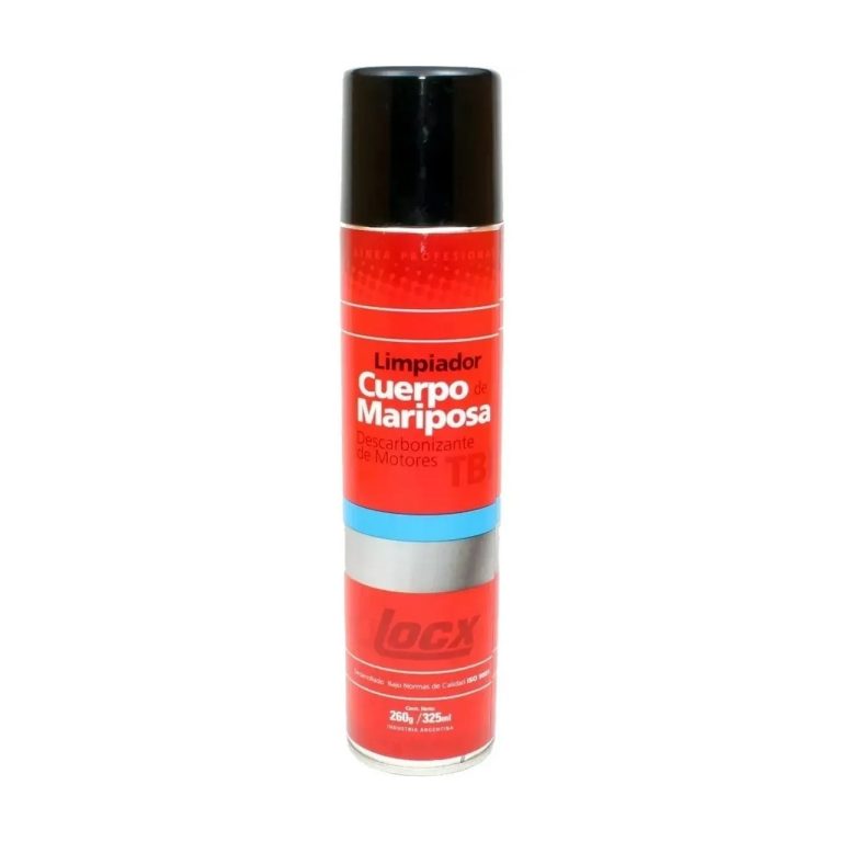 Aerosol Limpiador Cuerpo Mariposa Locx 325ml Carbon Lacas Grasitud