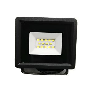 Reflector Proyector Led 10w Interelec Ip65 Luz Calida Exterior 404201