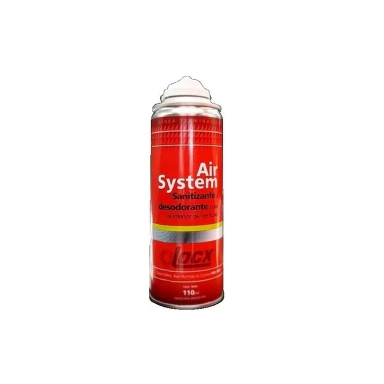 Aerosol Sanitizante Desodorante Locx Air System 110ml