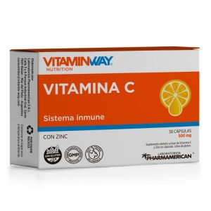 Vitamina C Con Zinc Vitamin Way X 30 Capsulas