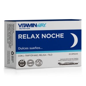 Relax Noche Triptofano Melisa Tilo Vitamin Way X 20