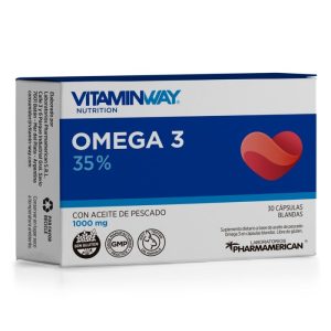 Omega 3 Aceite De Pescado Vitamin Way X 30 Capsulas