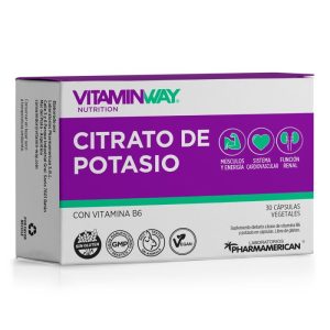 Citrato De Potasio Vitamin Way X 30 Capsulas