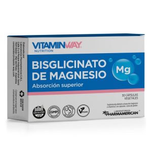 Bisglicinato De Magnesio Vitamin Way Estuche 30 Capsulas Vwn