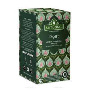 Digest Saint Gottard Saquitos X 20 Sabor Hierbas Y Menta