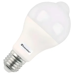 Lampara Led 10w Sensor De Movimiento Interelec Luz Fría 403909