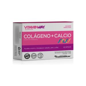 Colageno + Calcio Vitamin Way - 60 Capsulas