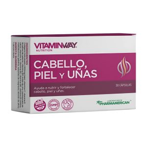 Cabello Piel Y Uñas X30 Vitamin Way Capsulas Sabor