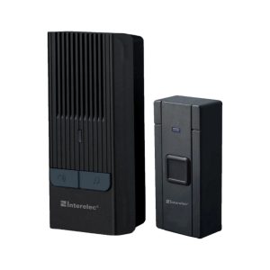 Timbre Inalámbrico Enchufable Interelec Int-08m 404561 Negro
