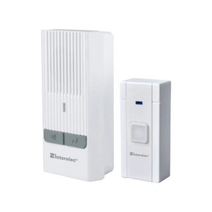Timbre Inalámbrico Enchufable Interelec Int-08m 404560 Blanco