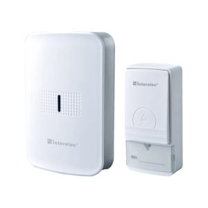Timbre Inalámbrico Enchufable Interelec Int-32t 36 Melodias Blanco