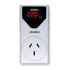 Protector De Tensión Digital Atomlux 10a 2200w P10ad
