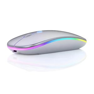 Mouse Bluetooth Inalambrico Kolke Kem-699 Recargable Gris