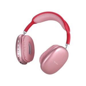 Auricular Bluetooth Kolke Kab-633 Lector Memoria Radio Fm Rosa