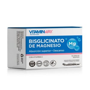 Bisglicinato De Magnesio Vitamin Way Estuche 60 Capsulas Vwn
