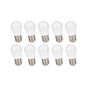 Lámpara Led Gota 7w 3000k E27 Interelec Pack 10 Unidades