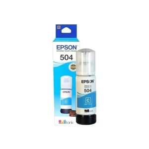Tinta Epson 504 T504 T504220 Cian L4150 L4160 Original