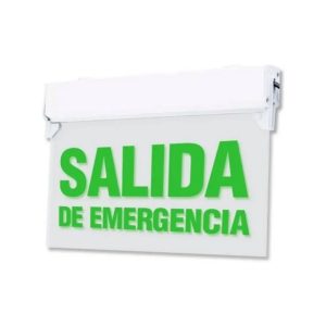 Cartel Señalizador Salida de Emergencia Interelec 403021