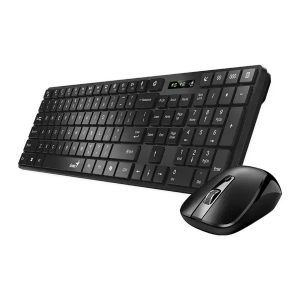 Combo Teclado Y Mouse Bt + Wireless Genius Slimstar 8250
