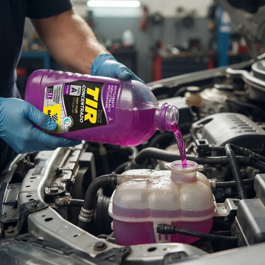 Liquido Refrigerante Tir Bardahl Violeta Concentrado X 1 L - Imagen 3