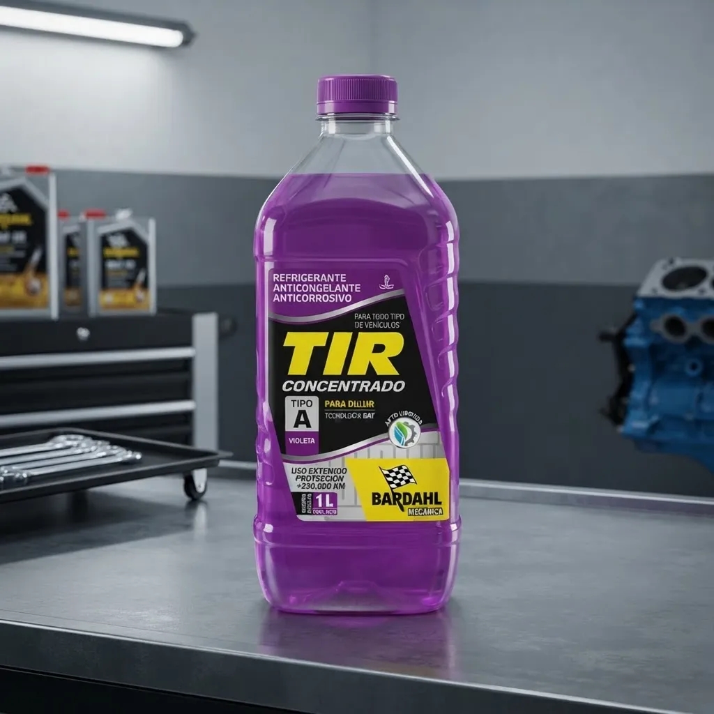 Liquido Refrigerante Tir Bardahl Violeta Concentrado X 1 L - Imagen 2