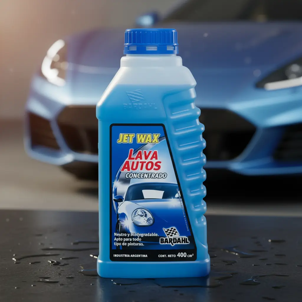 Shampoo Lava Autos Siliconado Jet Wax X 400ml Bardahl - Imagen 3