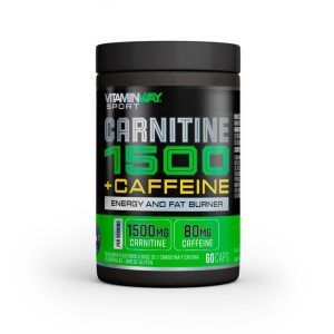 Carnitina 1500 + Cafeina 60 Capsulas Vitamin Way